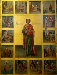 Афонская икона великомученика Пантелеимона (Успенский собор)